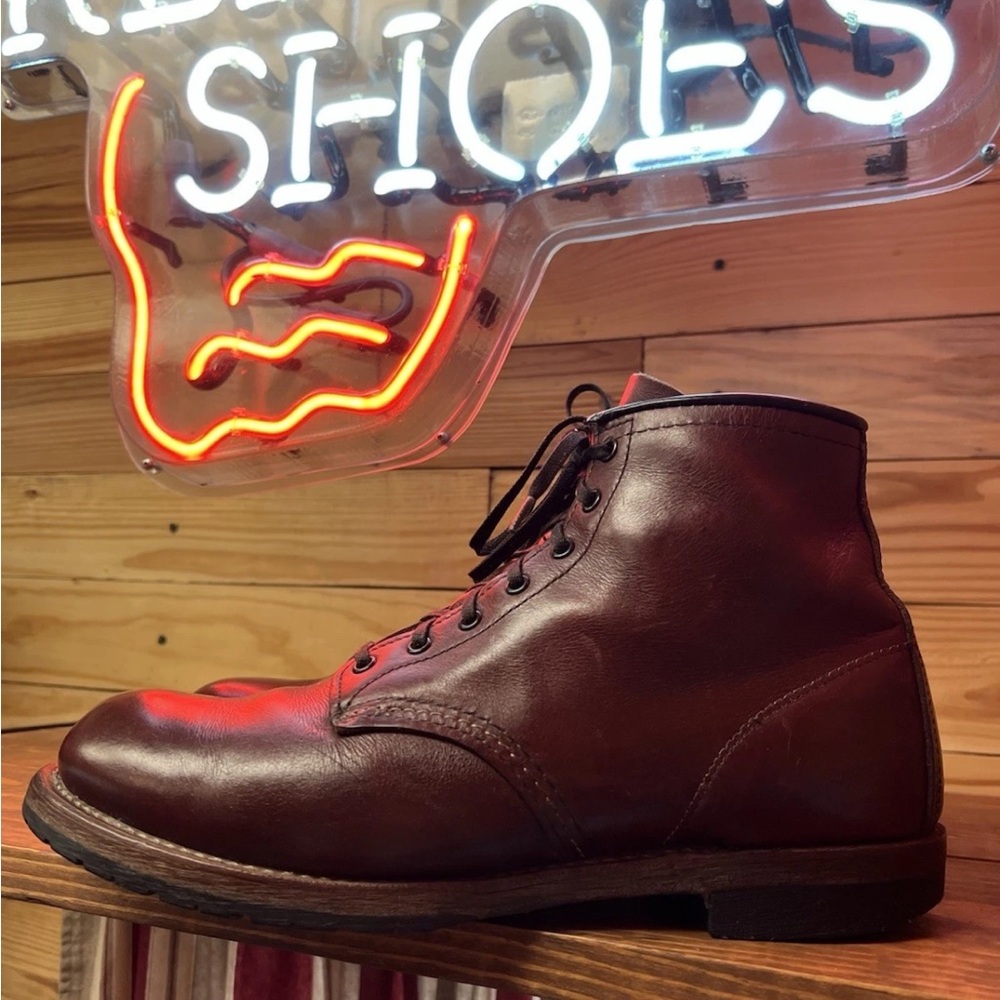 Vtg Redwing Beckman Boots 9011 Size 10D cherry excalibur 2011